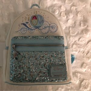 Loungefly Disney Cinderella Carriage Sequin